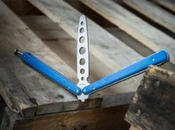 BHQ Balisong Trainer Blue -Magnum Store boeker plus bhq balisong trainer blue 01bo714 6 1280x1280
