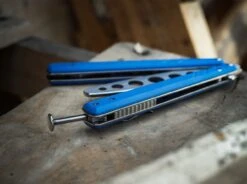 BHQ Balisong Trainer Blue -Magnum Store boeker plus bhq balisong trainer blue 01bo714 7 1280x1280