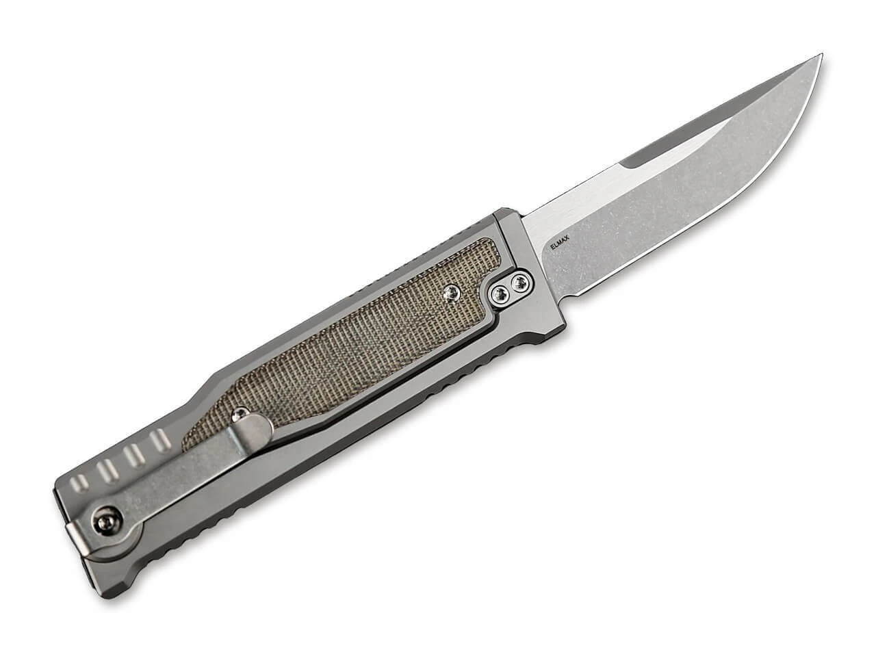 EXO-M Green Micarta Drop Point 4 EXO-M Green Micarta Drop Point – Bild 2