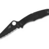 Spyderco Pacific Salt 2 All Black Serrated -Magnum Store spyderco pacific salt 2 all black serrated 01sp1088 1280x1280