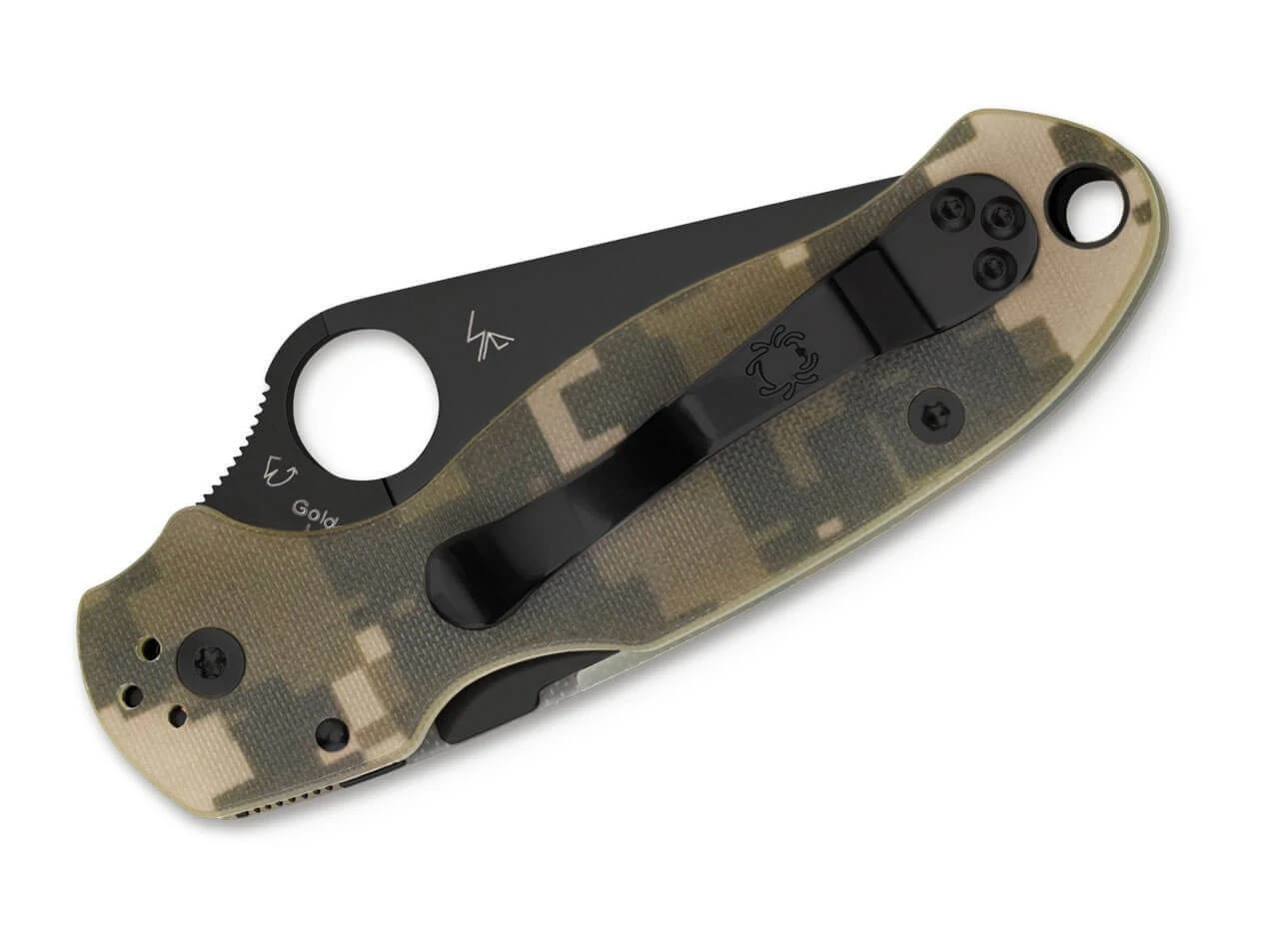 Spyderco Para 3 Camo Black Blade 4 Spyderco Para 3 Camo Black Blade – Bild 2