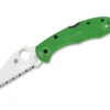 Spyderco Salt 2 Wharncliffe Serrated LC200N Green -Magnum Store spyderco salt 2 wharncliffe serrated lc200n green 01sp1141 1280x1280
