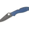 Spyderco Strech 2XL Blue Nishijin Glass Fiber Damascus Sprint Run -Magnum Store spyderco strech 2xl blue nishijin glass fiber damascus sprint run 01sp1247dam 1280x1280