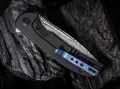 Beacon Damascus Titanium Black -Magnum Store we knife beacon damascus titanium black 01we715dam 4 1280x1280